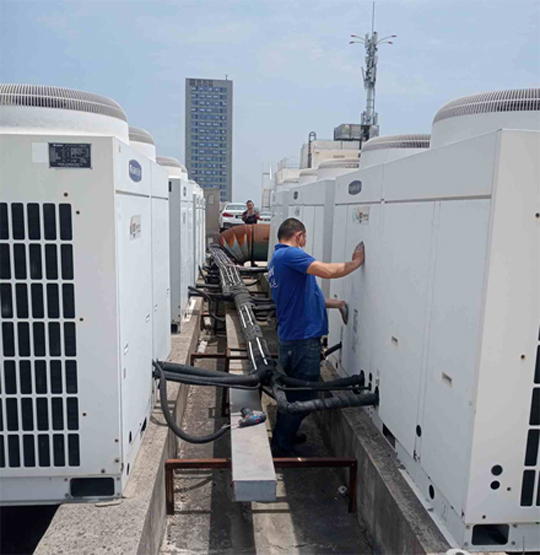 增城中央空调制热和不制冷系统维修方法